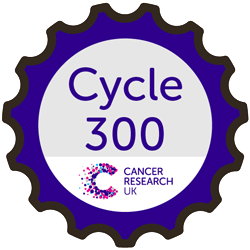 Cycle 300 with Cancer Research UK