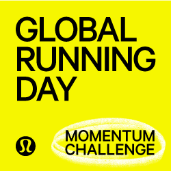 lululemon Global Running Day Momentum Challenge