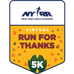 Virtual NYRR Run for Thanks 5K