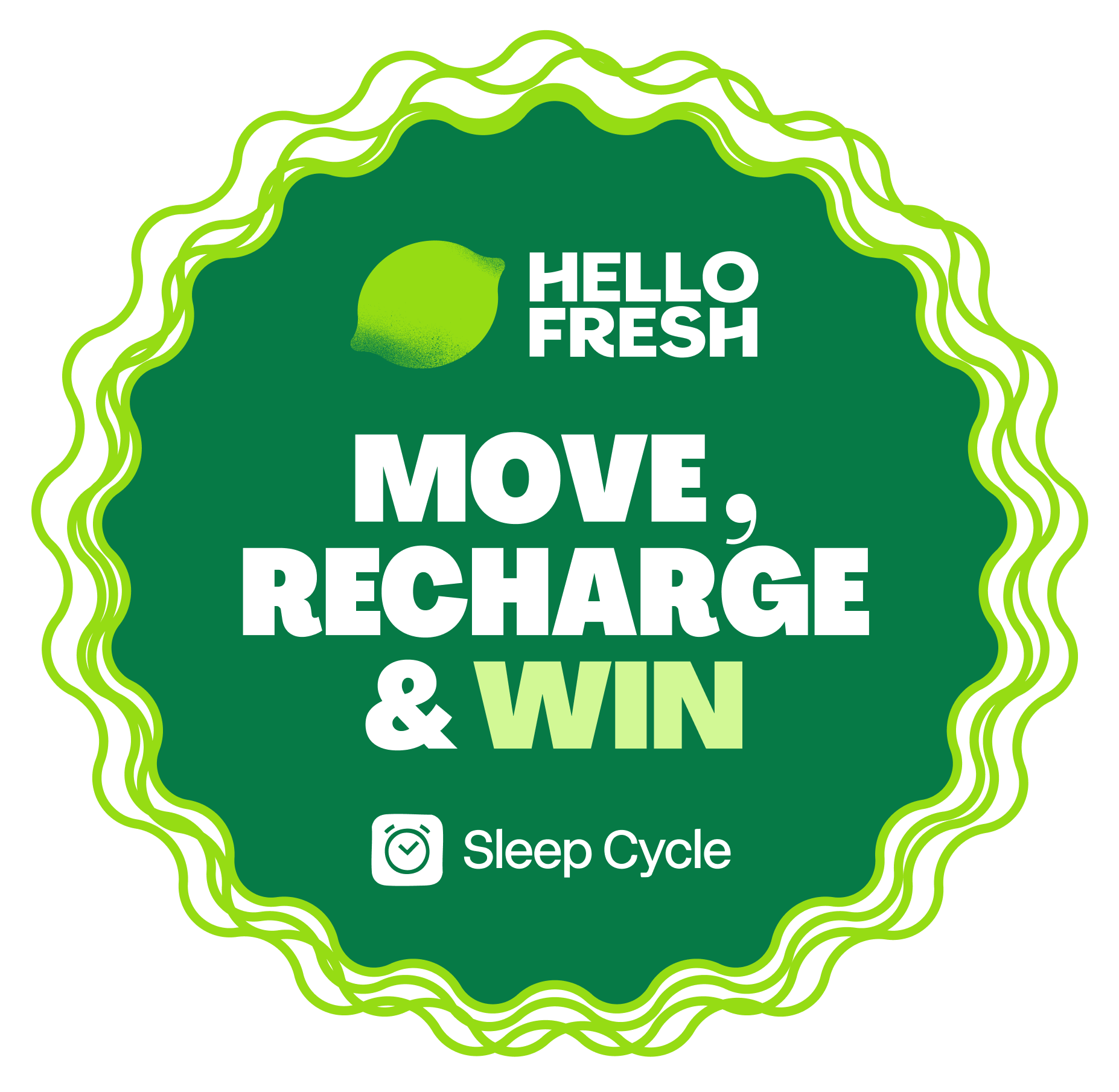 Move & Win with HelloFresh + Sleep Cycle