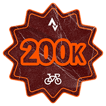 200 км на велосипеде в январе