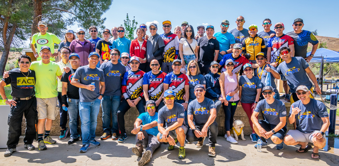 Fresno, California Club Filipino American Cycling Team (F.A.C.T) on