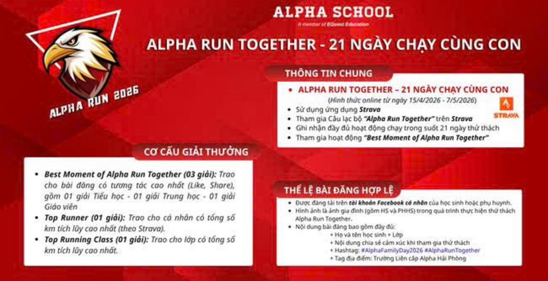 | ALPHA RUN TOGETHER – 21 NGÀY CHẠY CÙNG CON